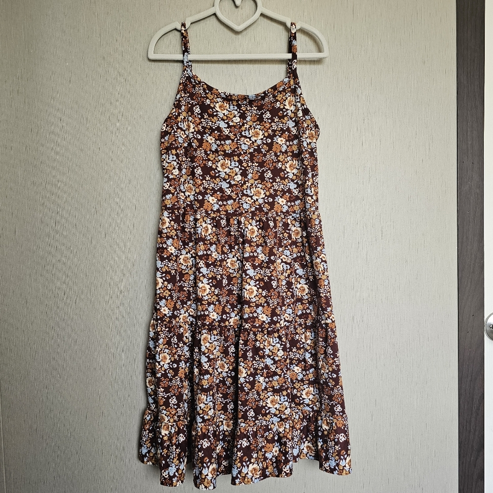 Knit works dress and cardigan set